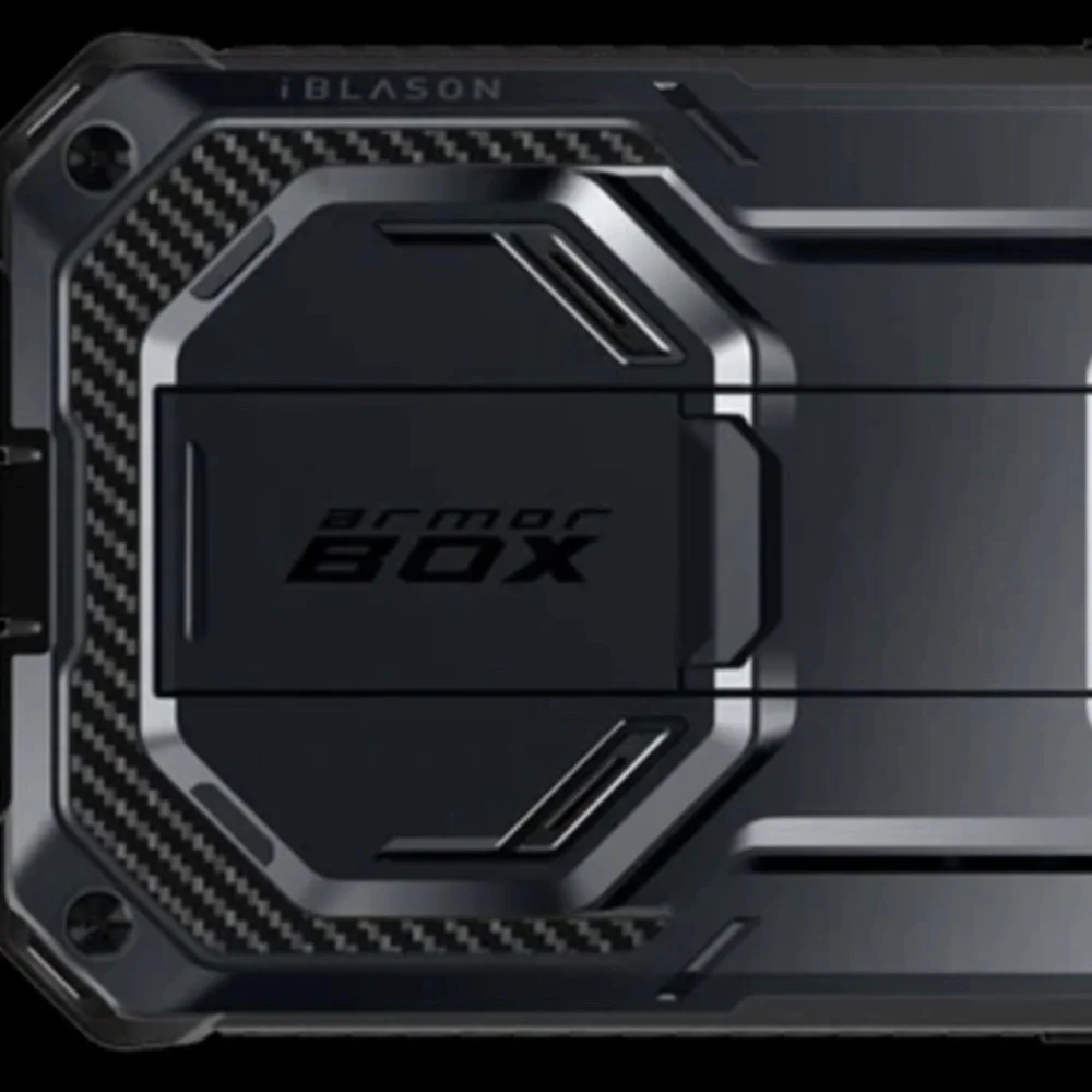I-Blason iPhone 13 Armorbox Case - Black